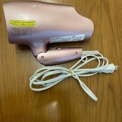 ドライヤー Panasonic nanoeの画像