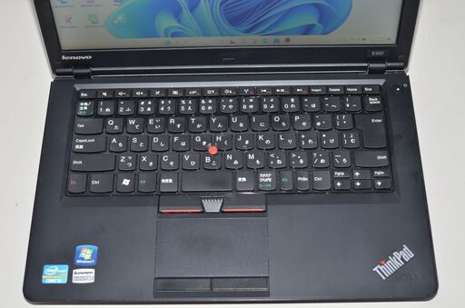 中古良品ノートパソコン LENOVO E420 Windows11+office 爆速SSD256GB core i5-2450M/メ