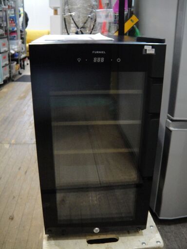 SAKURAWORKS　さくら製作所　家庭用低温冷蔵機能付きワインセラー　SAB-50G(PB)　カギ欠品