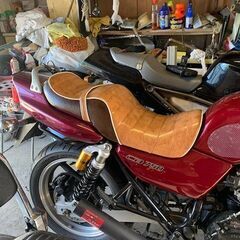 CB750 RC42　シートカバー（丸直製？）の画像