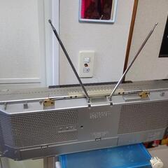 希少！ 出品にあたりベルト3本交換済み！ダイヤトーン　3wayスピーカー搭載！　メタル対応ラジカセ初グラフィックイコライザー搭載！ JR-911 作動品の画像