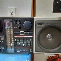 希少！ 出品にあたりベルト3本交換済み！ダイヤトーン　3wayスピーカー搭載！　メタル対応ラジカセ初グラフィックイコライザー搭載！ JR-911 作動品の画像