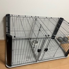 【取りに来ていただける方限定】犬用サークル(ワイドサイズ)の画像