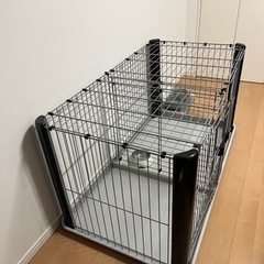 【取りに来ていただける方限定】犬用サークル(ワイドサイズ)の画像