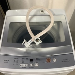 AQUA AQW-S5N(W) 2022年製 AQUA アクア 洗濯機 AQW-S5N 2022年製 5㎏