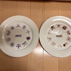 アニメ　ワンピース　お皿　2枚セット