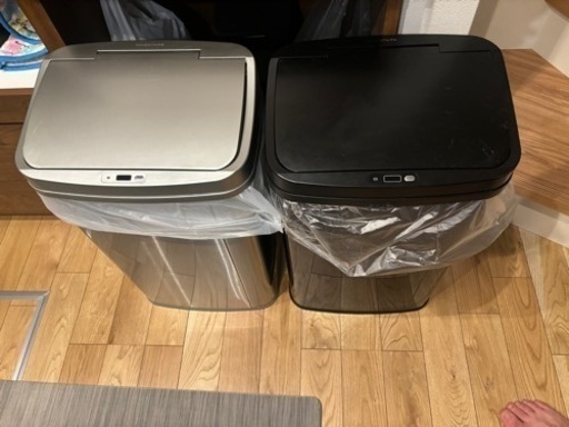 自動開閉式ゴミ箱 2個セット
