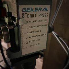決まりました！かなりお値下げしました！卓上ボール盤の画像