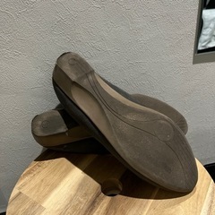 【美品】レディース　ローヒールパンプス　24.5の画像
