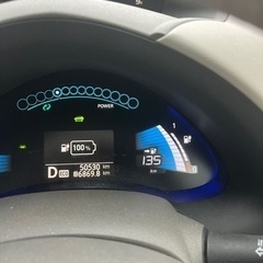 日産　リーフ　9セグ　50500㎞の画像