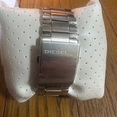 ディーゼル　DIESEL DZ1208 シルバー　実動品の画像