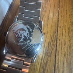 ディーゼル　DIESEL DZ1208 シルバー　実動品の画像
