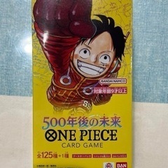 未開封　ワンピース カード 500年後の未来 1BOX