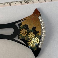 かんざし（黒）の画像