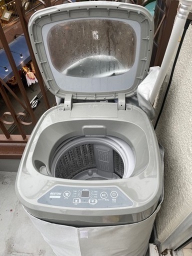 急募！！値下げ交渉！BESTEK 洗濯機 小型洗濯機 コンパクト洗濯機 全自動 縦型 洗濯容量 3.8kg 抗菌パルセーター BTWA01 白