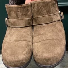 【お買得】ブーツ Lサイズ ベージュ 25cmの画像