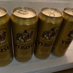 ビール4缶&米3kg