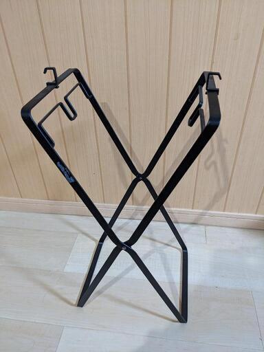 山崎実業 30Lゴミ袋スタンド ブラック