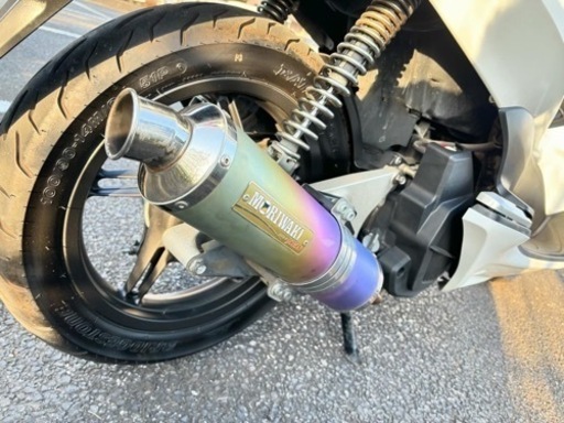 ホンダ　PCX125 後期　eSPエンジン　社外タンデムバー　モリワキマフラー