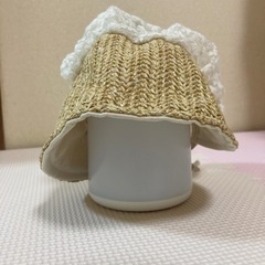 (値下げします)女の赤ちゃん太陽保護帽子プリンセスボンネット帽子通気性メッシュレースキャップソフトつば幼児女の子夏の帽子ベビーボンネット の画像