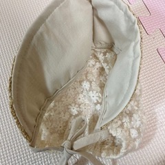 (値下げします)女の赤ちゃん太陽保護帽子プリンセスボンネット帽子通気性メッシュレースキャップソフトつば幼児女の子夏の帽子ベビーボンネット の画像