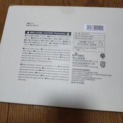 卓上ミラー(竹製ミラー)未使用の画像