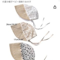(値下げします)女の赤ちゃん太陽保護帽子プリンセスボンネット帽子通気性メッシュレースキャップソフトつば幼児女の子夏の帽子ベビーボンネット の画像