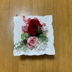 お花の置物