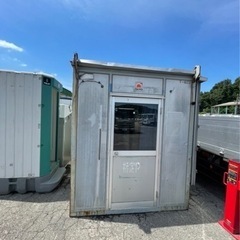 拡張プレハブ 5.5坪 折り畳み式 倍のサイズになります。オオマ...