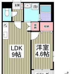 💚群馬県伊勢崎市宮子町💚 1R / 26.5㎡💰敷金/礼金0ヶ月...