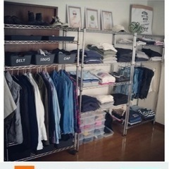急ぎ　服棚探してます。