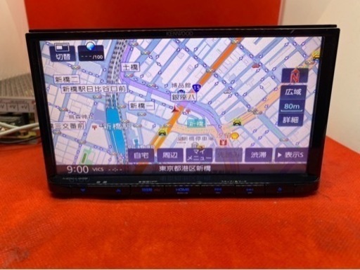 KENWOOD 2023年秋地図　MDV-L405新品バックカメラ付きフルセット　ち9