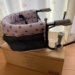 ベビーチェア折りたたみ式の画像
