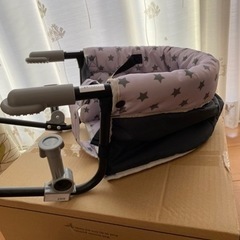 ベビーチェア折りたたみ式の画像