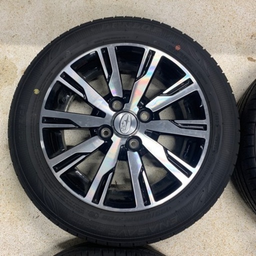 祝成約☆現行ステラ、シフォン純正タイヤホイールセット☆新古車より取り外し☆