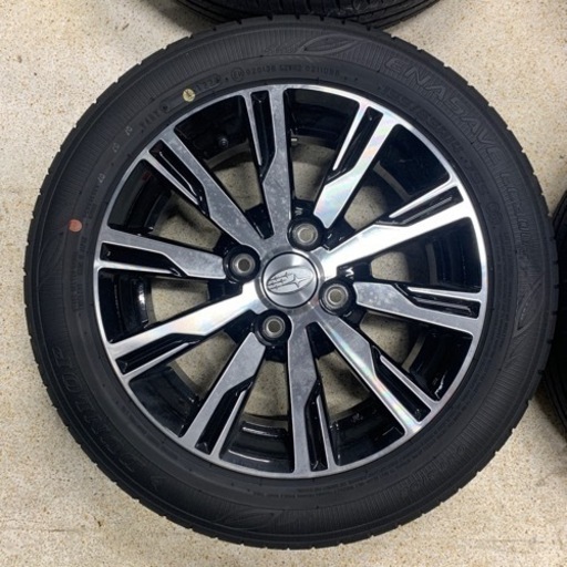 祝成約☆現行ステラ、シフォン純正タイヤホイールセット☆新古車より取り外し☆