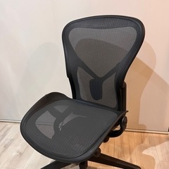 アーロンチェア リマスタード サイズB アームレス①の画像