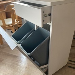 引き出し・キャスター付きゴミ箱　あげますの画像