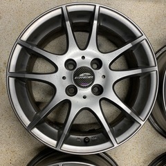 祝成約☆ありがとうございました☆A-TECH☆15インチホイール☆15×6J☆コンパクトカーに☆の画像