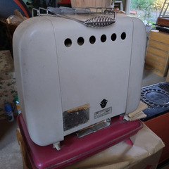 ナショナル　石油ストーブ　昭和レトロ 　引き取り限定の画像