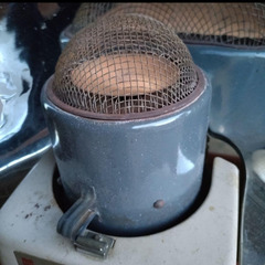 ナショナル　石油ストーブ　昭和レトロ 　引き取り限定の画像