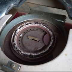 ナショナル　石油ストーブ　昭和レトロ 　引き取り限定の画像