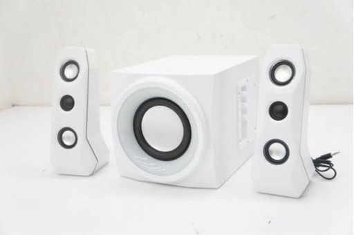 2.1ch アンプ内蔵スピーカー　X -beat  DSP-2810-WHITE