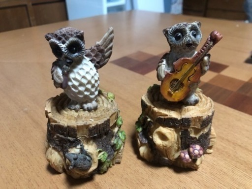 フクロウ 置物 ⑫
