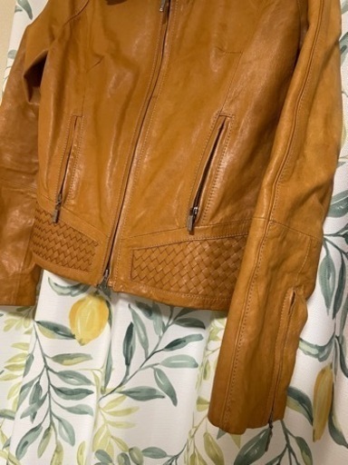 定価10万ほど　JON WEISER NEW YORK シングルライダース　ラムレザー