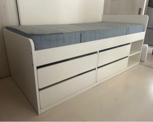【人気商品】IKEA シングルベッド スレクト(マットレスつき)