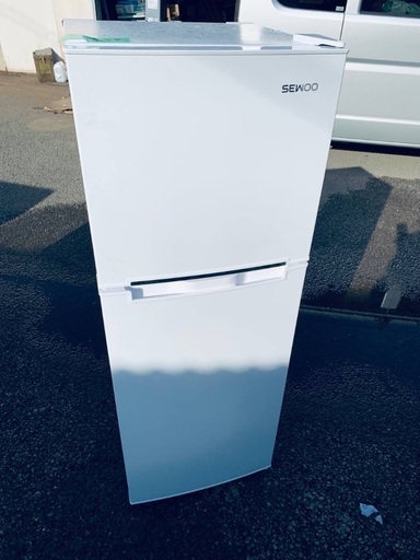 ♦️ET939番 SEWOO2ドア冷凍冷蔵庫 【2021年製】