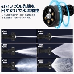 【新品】高圧洗浄機 コードレス充電式高圧洗浄機 の画像