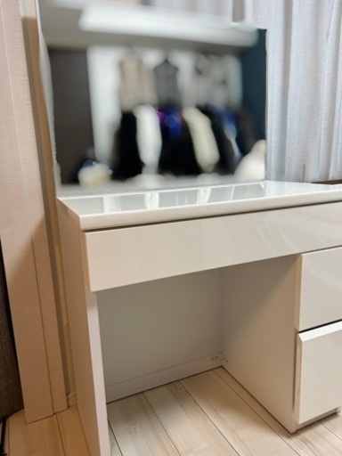 大塚家具　万能白ドレッサー　美品
