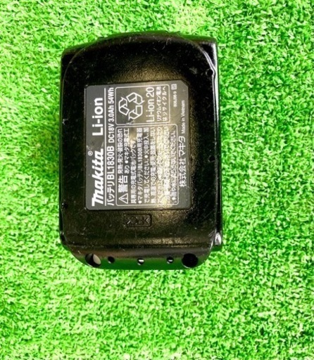  ♦️早い者勝ち♦️★美品良好品★MAKITA/マキタ・純正バッテリー・BL1830B・18v・3.0A ・中古品・残量表示付・雪マーク